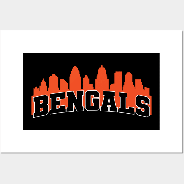 Bengals Wall Art by Nagorniak